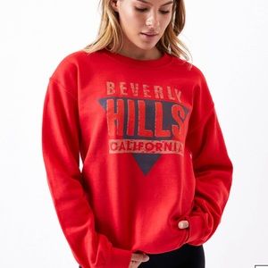 Pacsun LA Beverly Hills Crew Neck Sweatshirt Size Medium